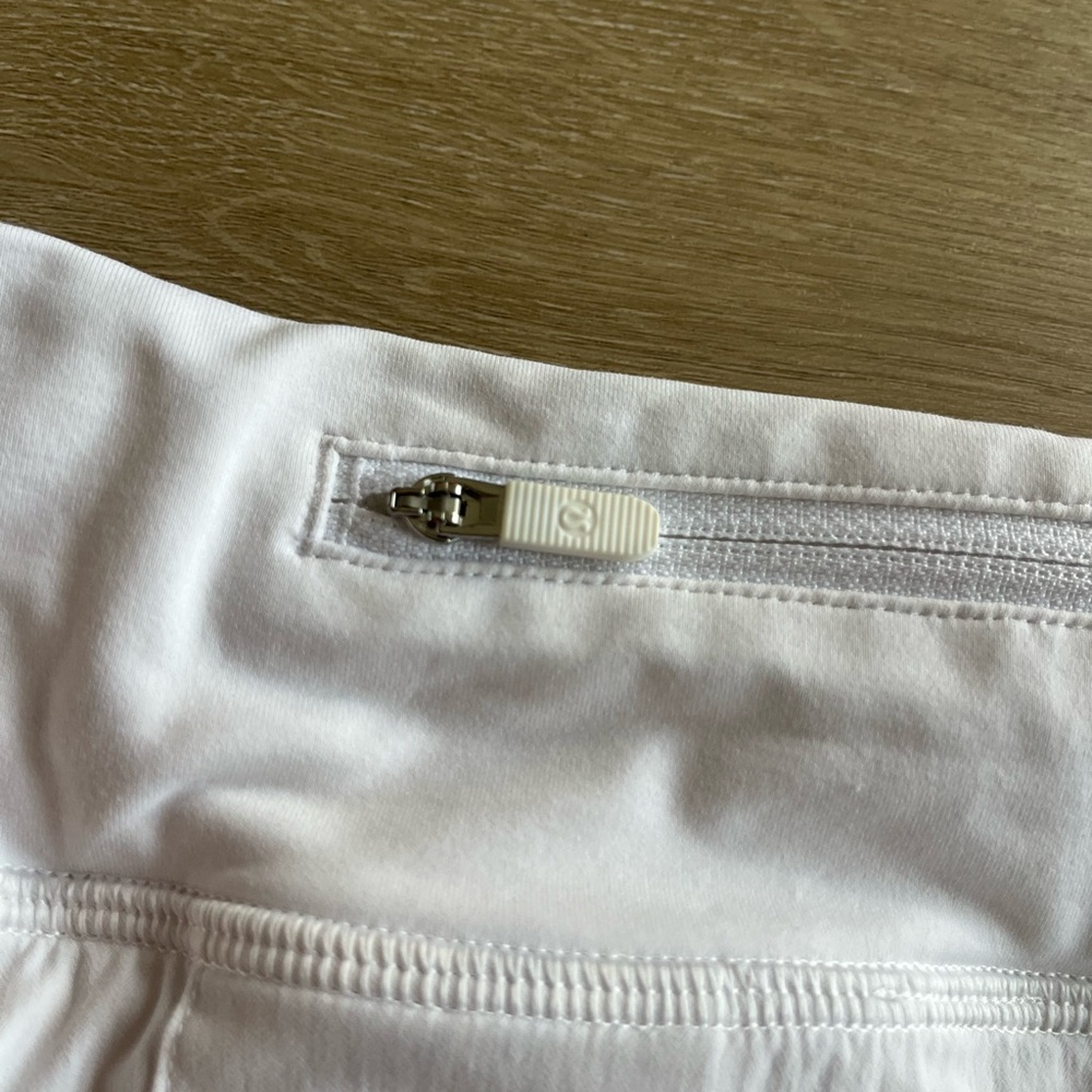Lululemon Pace Rival Mid-Rise Skirt White SZ 8 - Picture 8 of 13